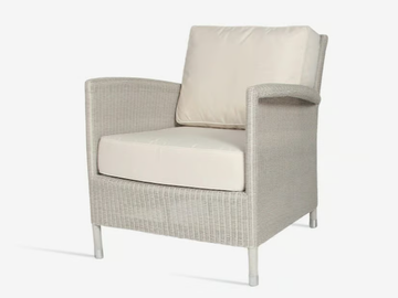 SAFI - Garden wicker easy chair with armrests by Vincent Sheppard - view 2